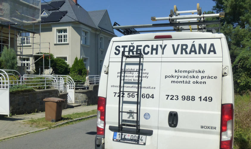 Střechy Vrána