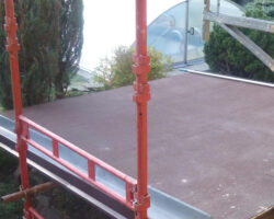 Vyčištěná pergola Vyčištěná pergola